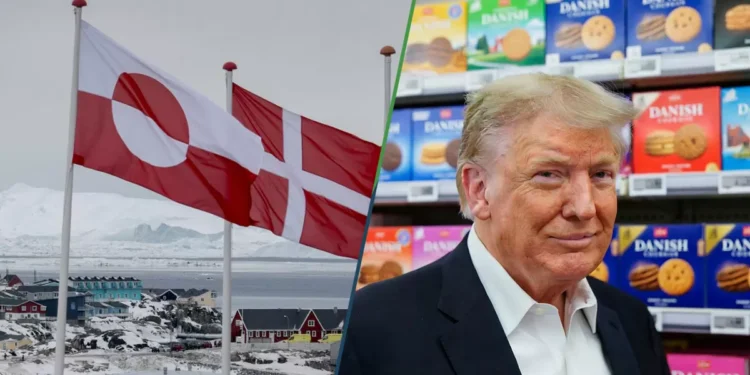 Trump prohíbe en EE. UU. la negocio de galletas danesas hasta que le den Groenlandía