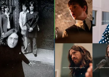 Fans de The Beatles agradecen que las pelis aclaren quién es quién con letreros