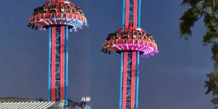 UTE deslindó responsabilidad en la defecto del juego Caída Libre del Parque Rodó, el día de su inauguración