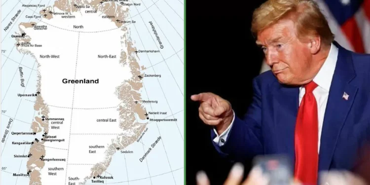 “La alto el fuego no coopera”, declara Trump luego de que no le dejaran anexarse Groenlandía