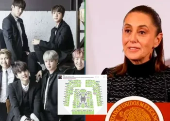 Claudia presiona con cerrar representación en Corea si BTS no da más conciertos en México