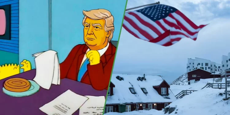 Trump amenaza que no se accionará de Groenlandia hasta que alguien le lleve un pan danés