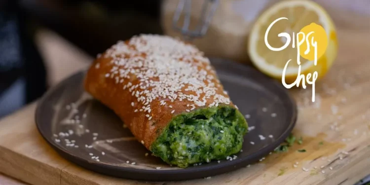 Gipsy Chef transforma la clásica spanakopita griega en un bocadillo imposible