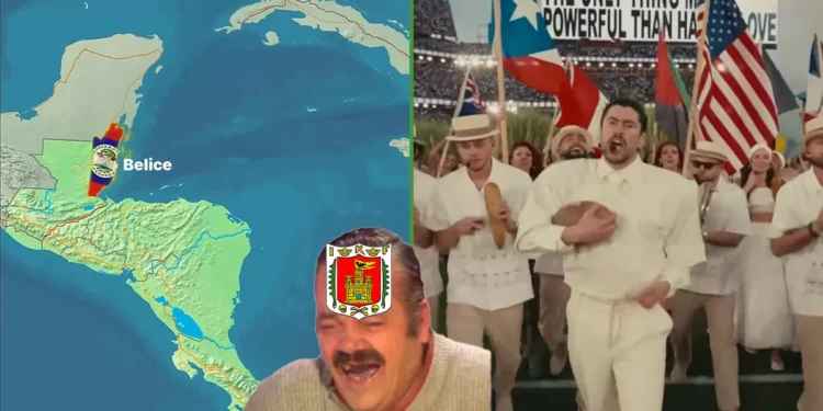 Tlaxcala se burla de Belice porque Bad Bunny no los indicaciónó en el Super Bowl