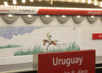 Cuántas lamparitas tiene la mensaje estación Uruguay del subte B: el curioso dato y cómo evitarán que las roben