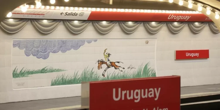 Cuántas lamparitas tiene la mensaje estación Uruguay del subte B: el curioso dato y cómo evitarán que las roben