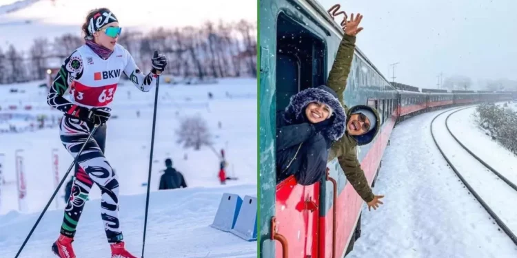 Patinadora mexicana confiesa que practicaba en los rieles del Chepe