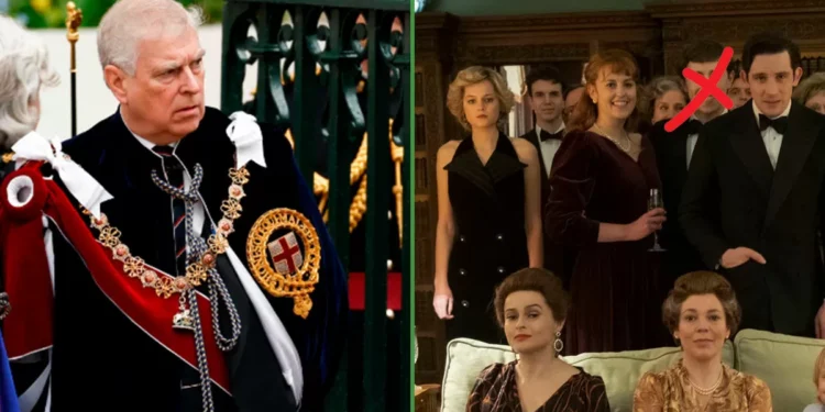 Borran al príncipe Andrés de todas las temporadas de The Crown sin explicación alguna