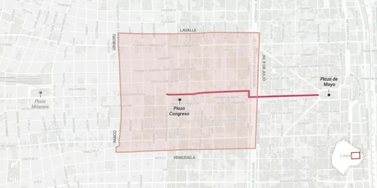 Marcha de la CGT frente a la reforma laboral: hora de la movilización, cortes de calles y qué pasa con el transporte